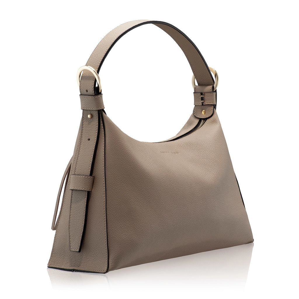 Geanta dama de Mana DEYA 02 BOTTALATO TAUPE