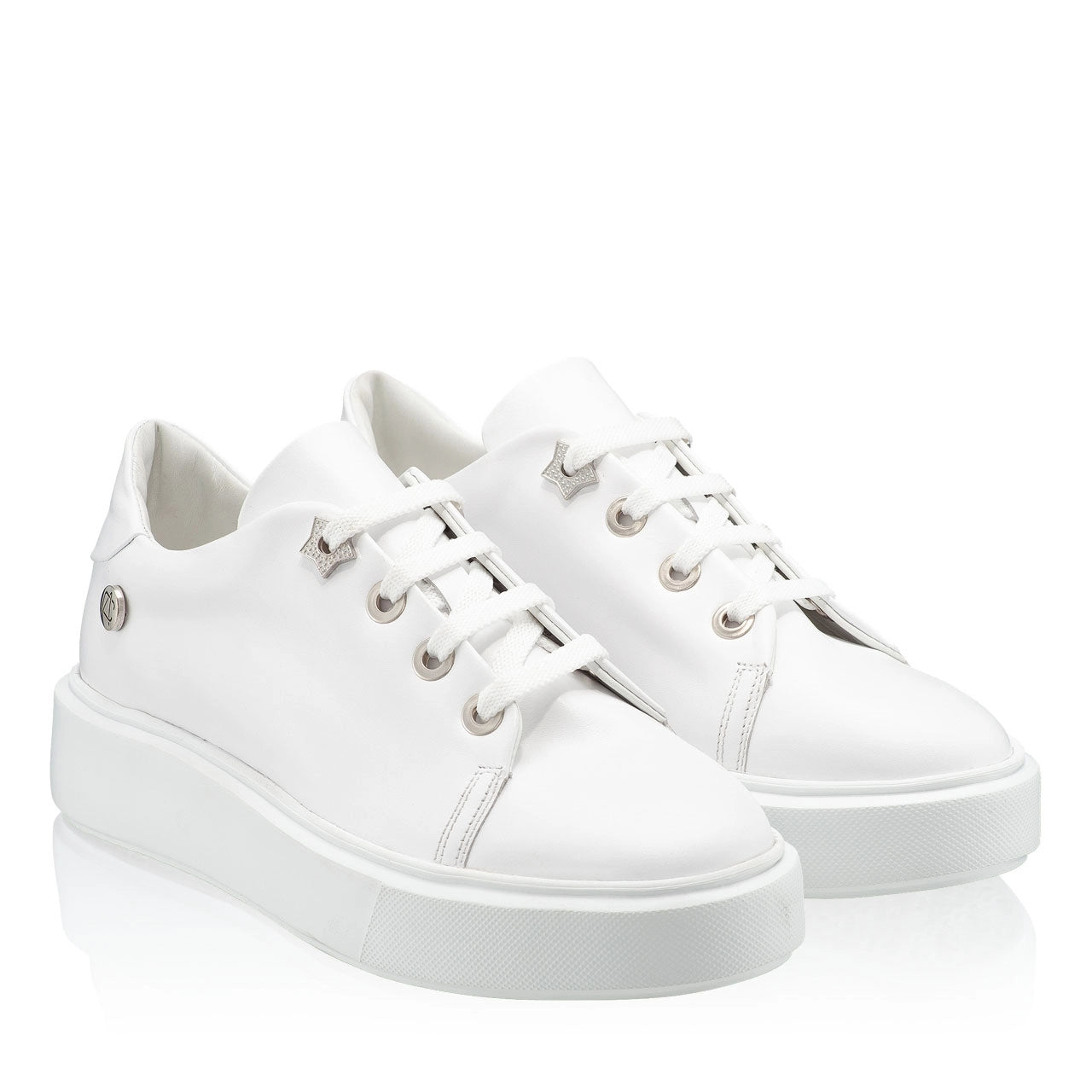 Pantofi Sport Dama 7117 Vitello Alb