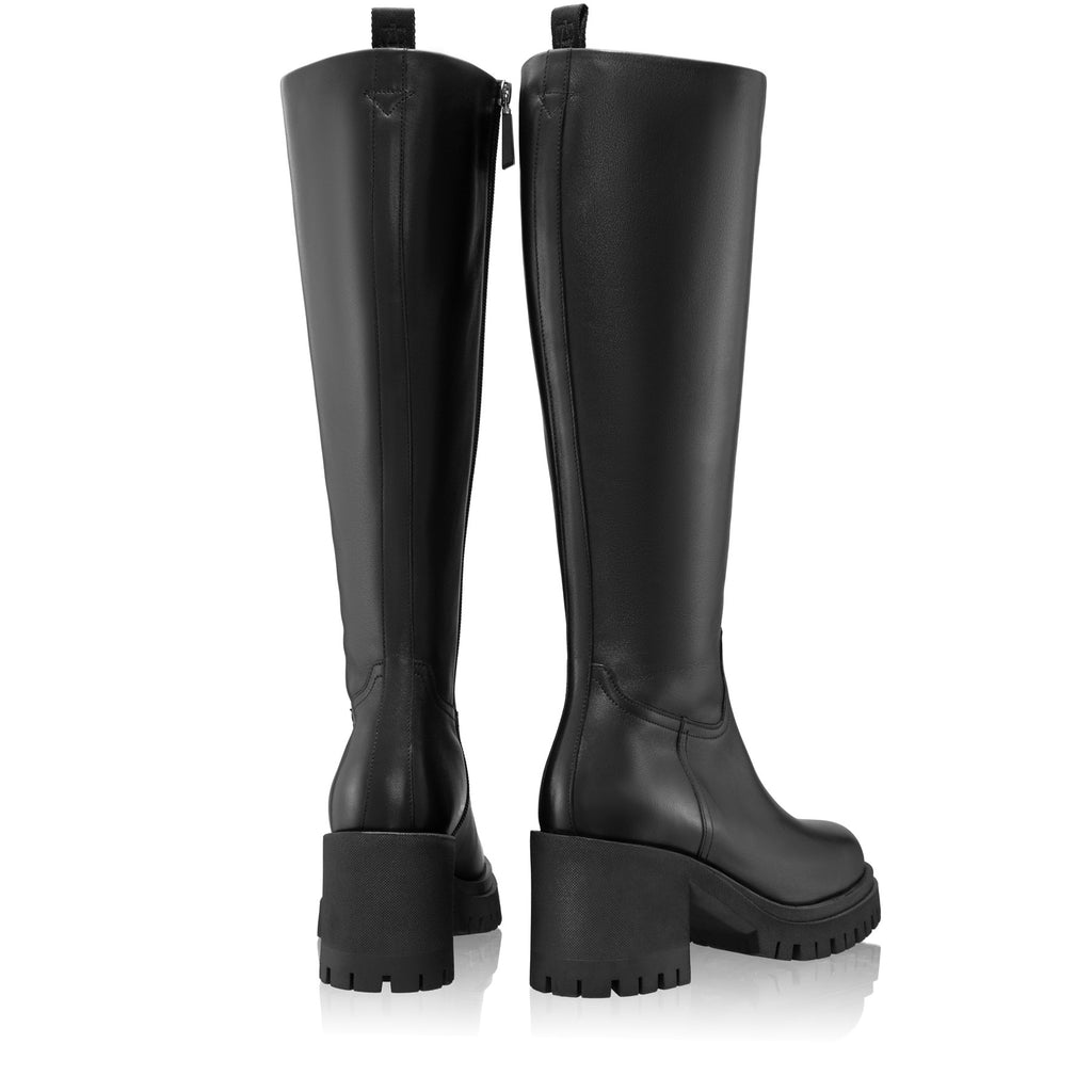 Cizme Dama 7911 Vitello Negru