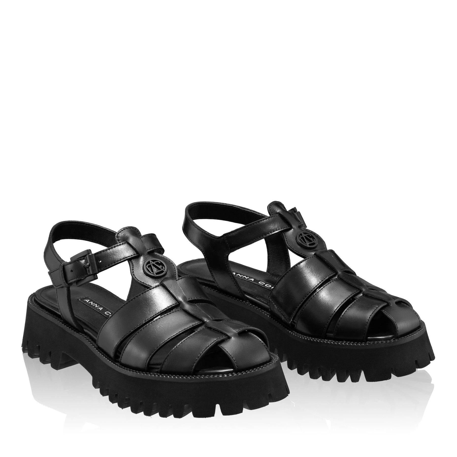 Sandale Dama 7567 Vitello Negru