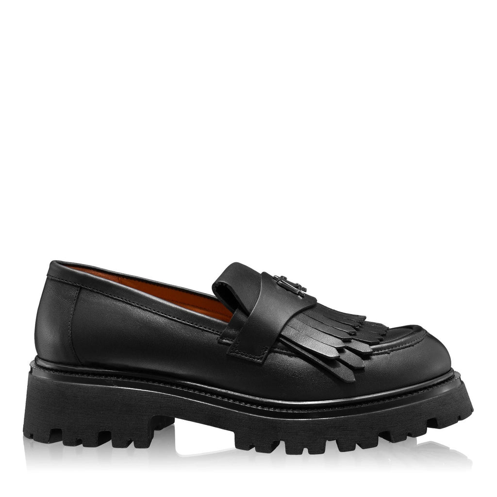Pantofi Casual Damă 7196 Vitello Negru