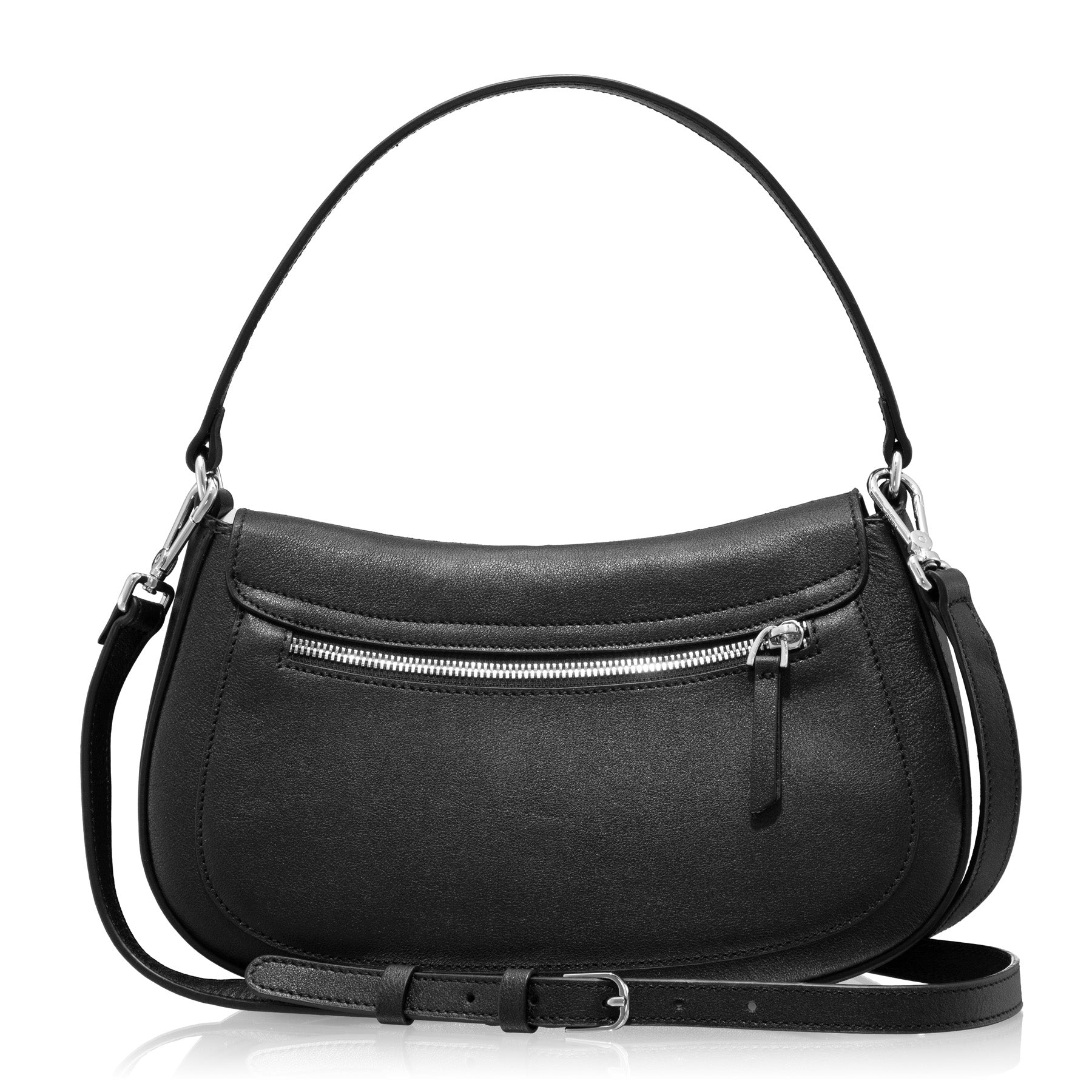 Geanta dama de Mana ENA 02 VIT STAMP NEGRU
