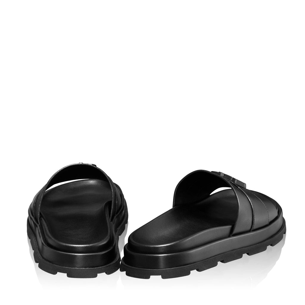 Papuci Dama 7547 Vitello Negru