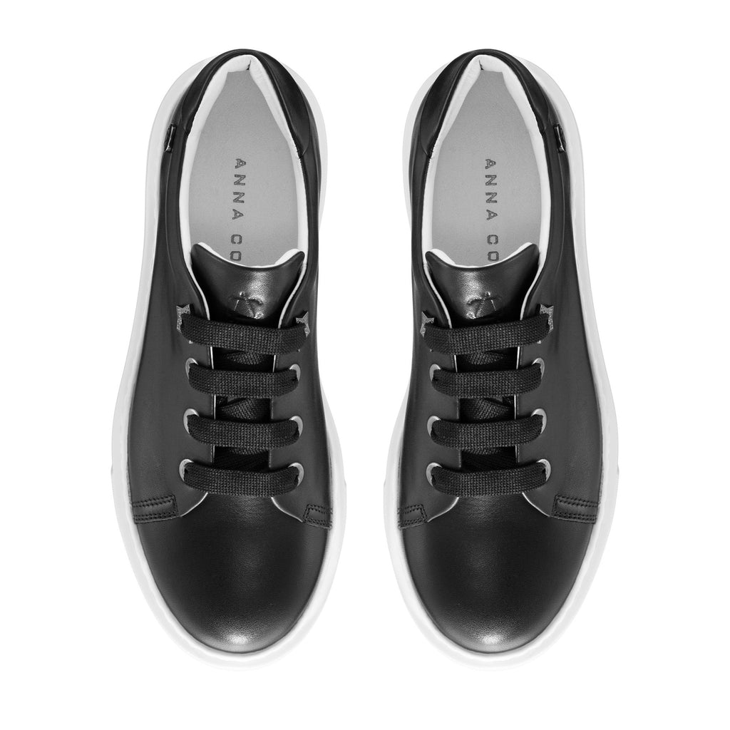 Pantofi Sport Dama 7117 Vitello Negru