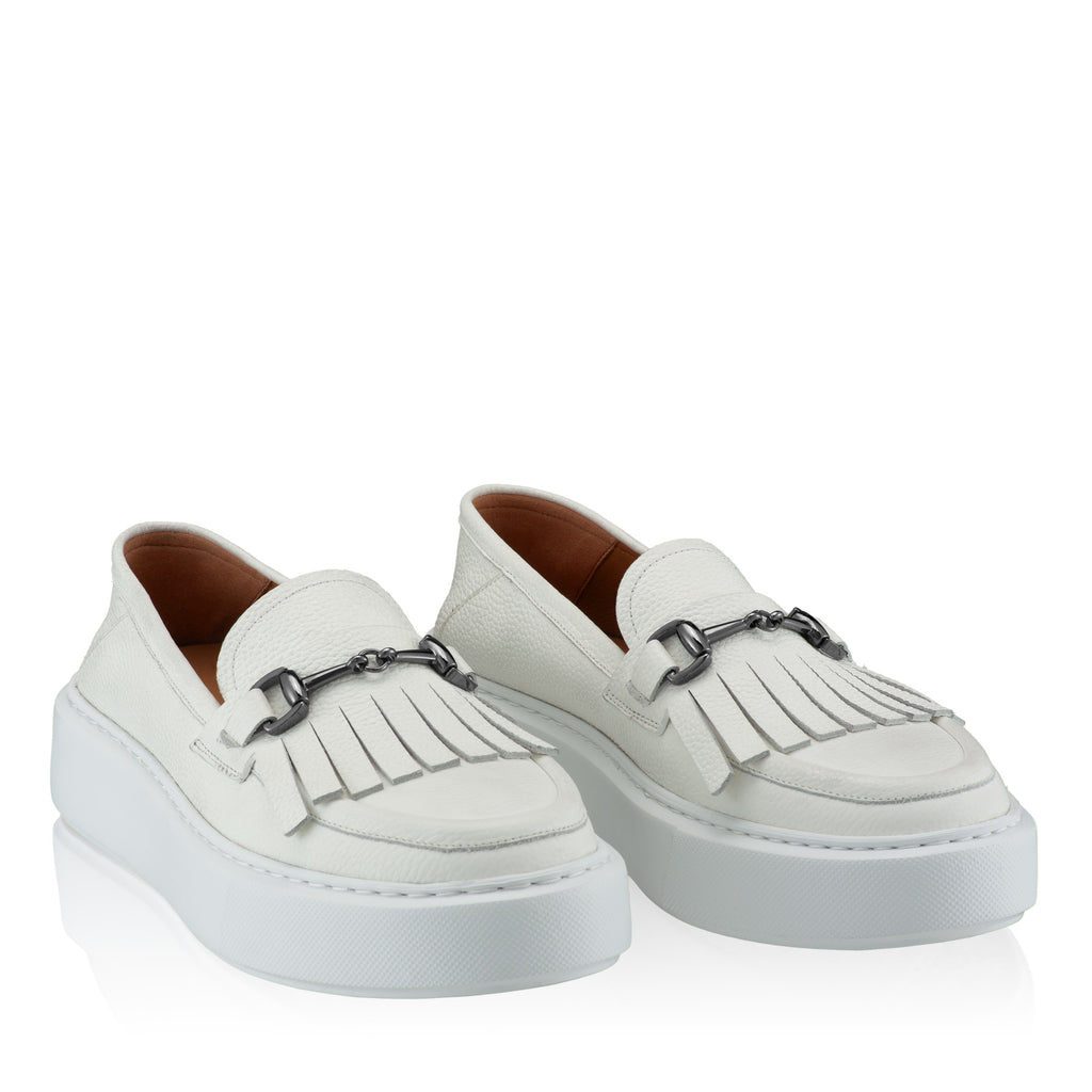 Pantofi Casual Dama 7533 Bottalato Alb