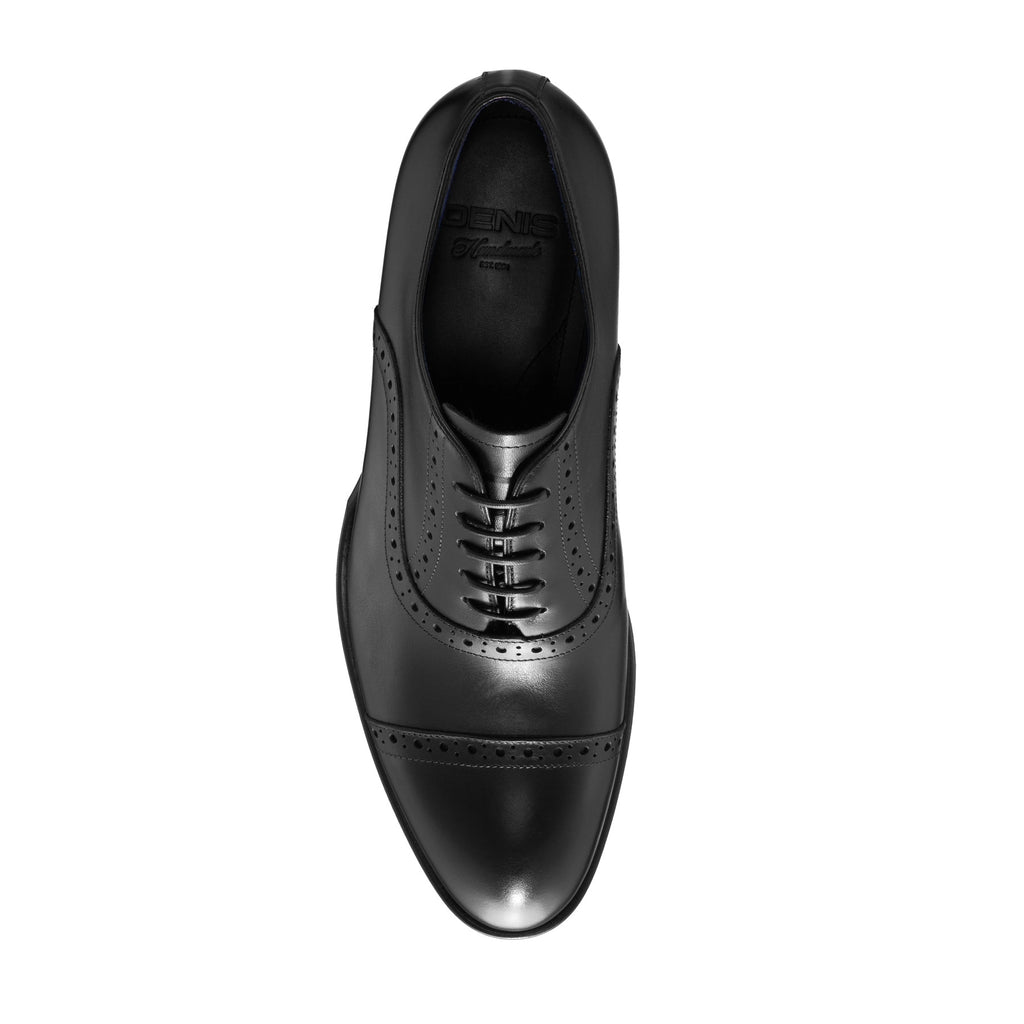 Pantofi Eleganti Barbati 7738 Vitello Negru