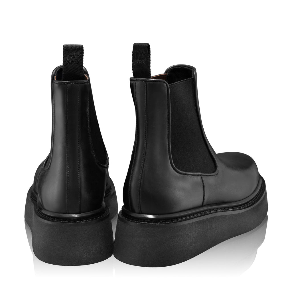 Ghete Dama 6431 Vitello Negru