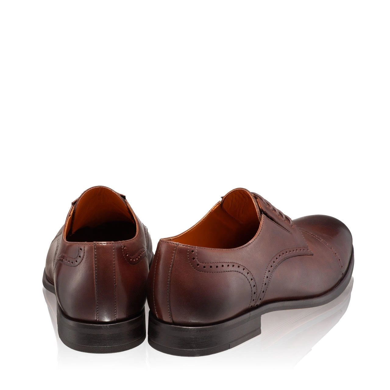 Pantofi Eleganti Barbati 7043 Vitello Maro