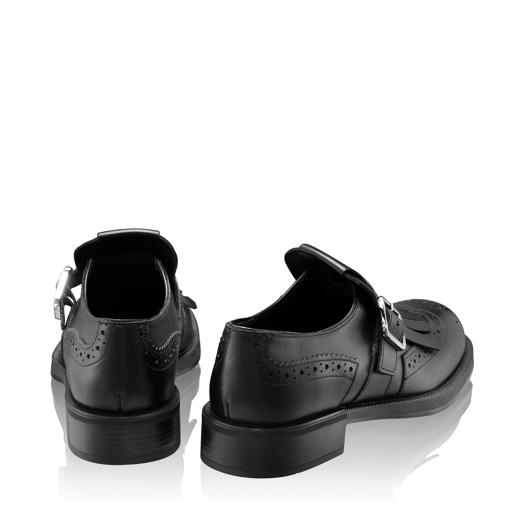 Pantofi Casual Dama 8249 Vitello Negru