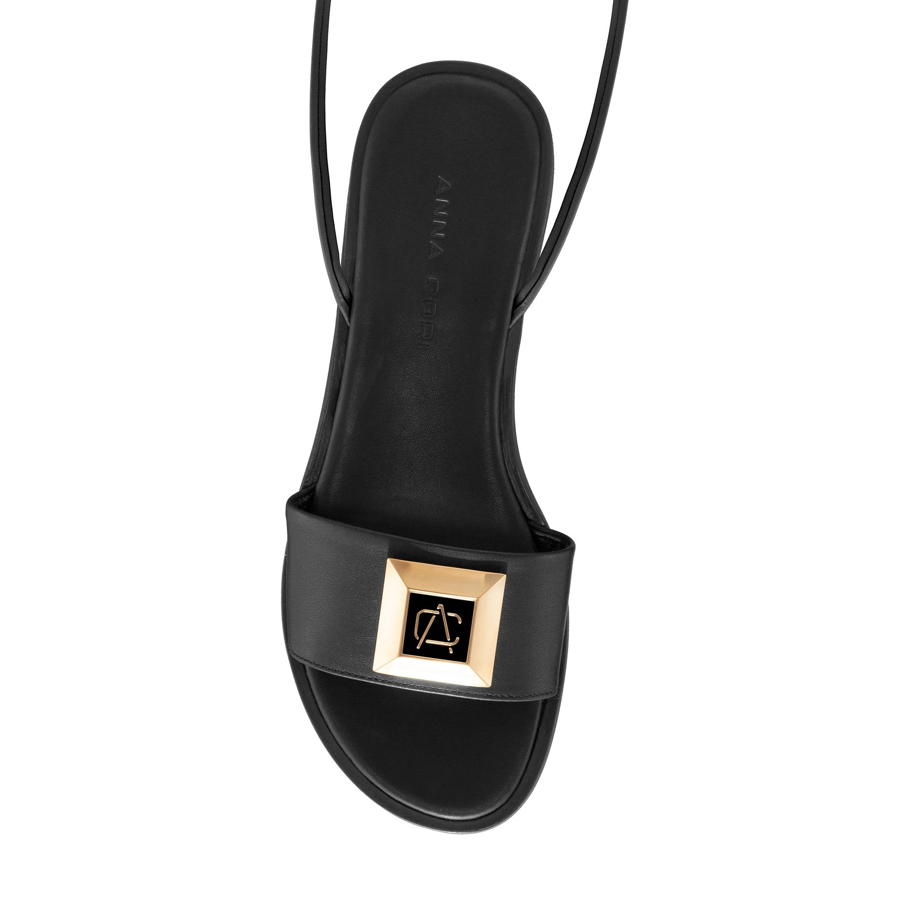 Sandale Dama 7564 Vitello Negru