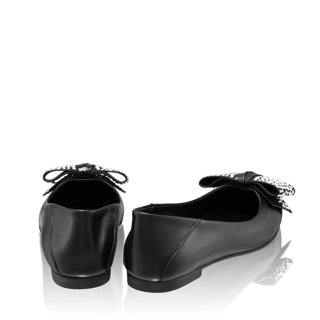 Balerini Dama 8101 Vitello Negru