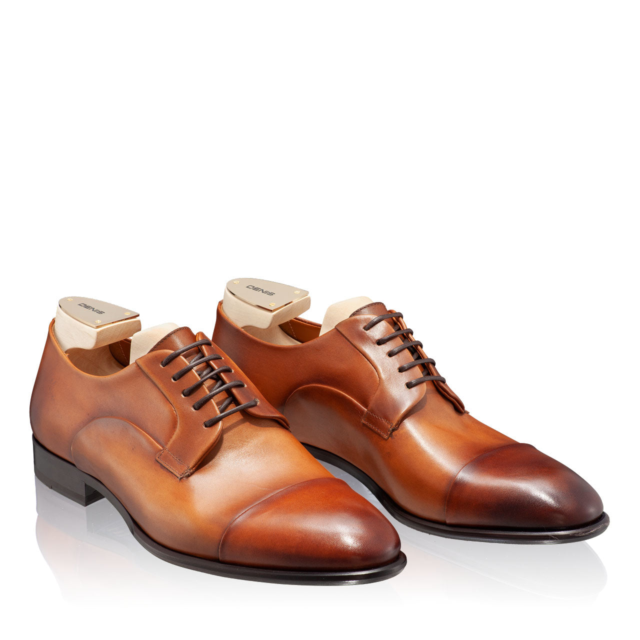 Pantofi Eleganti Barbati 7033 Vitello Maro
