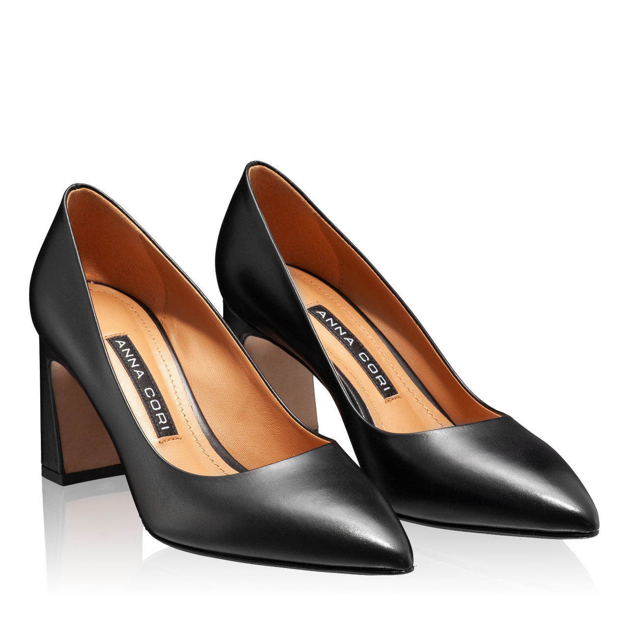 Pantofi Eleganti Dama 6146 Vitello Negru