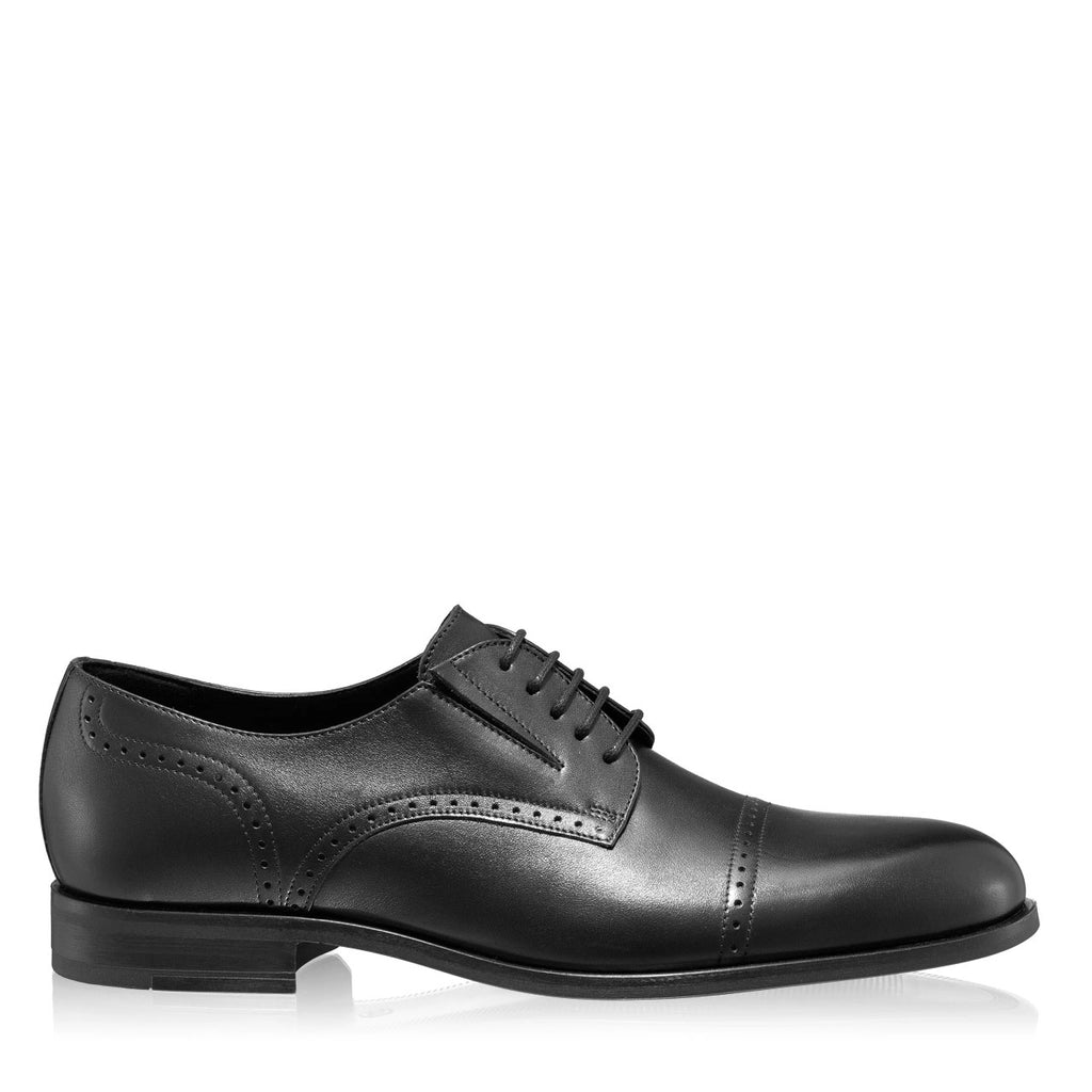 Pantofi Eleganti Barbati 7043 Vitello Negru