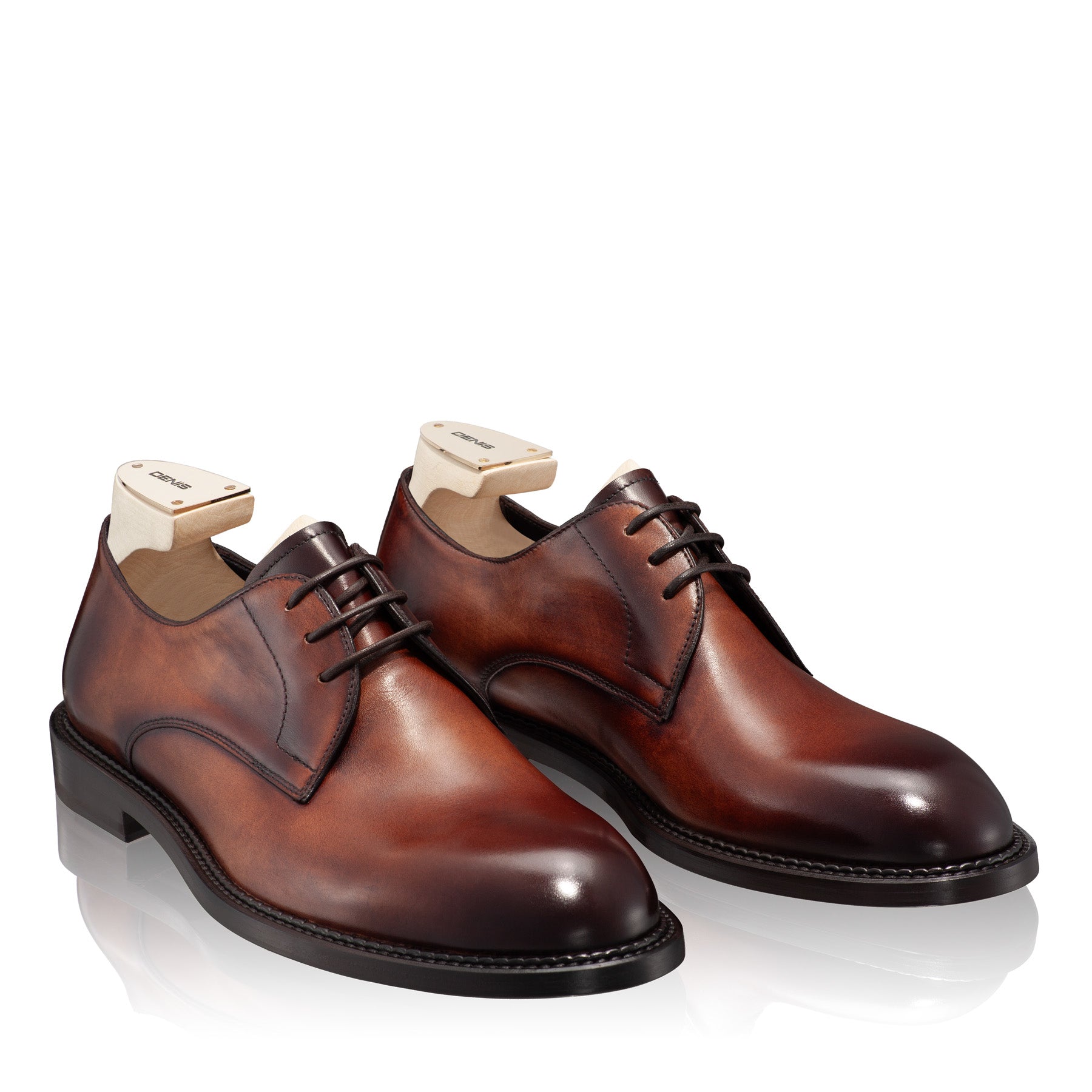 Pantofi Eleganti Barbati 7036 Vitello Maro