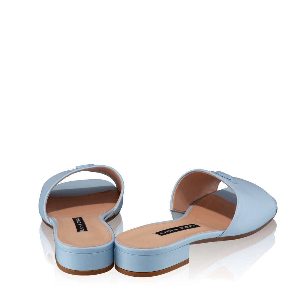 Papuci Dama 7599 Nappa Azzurro