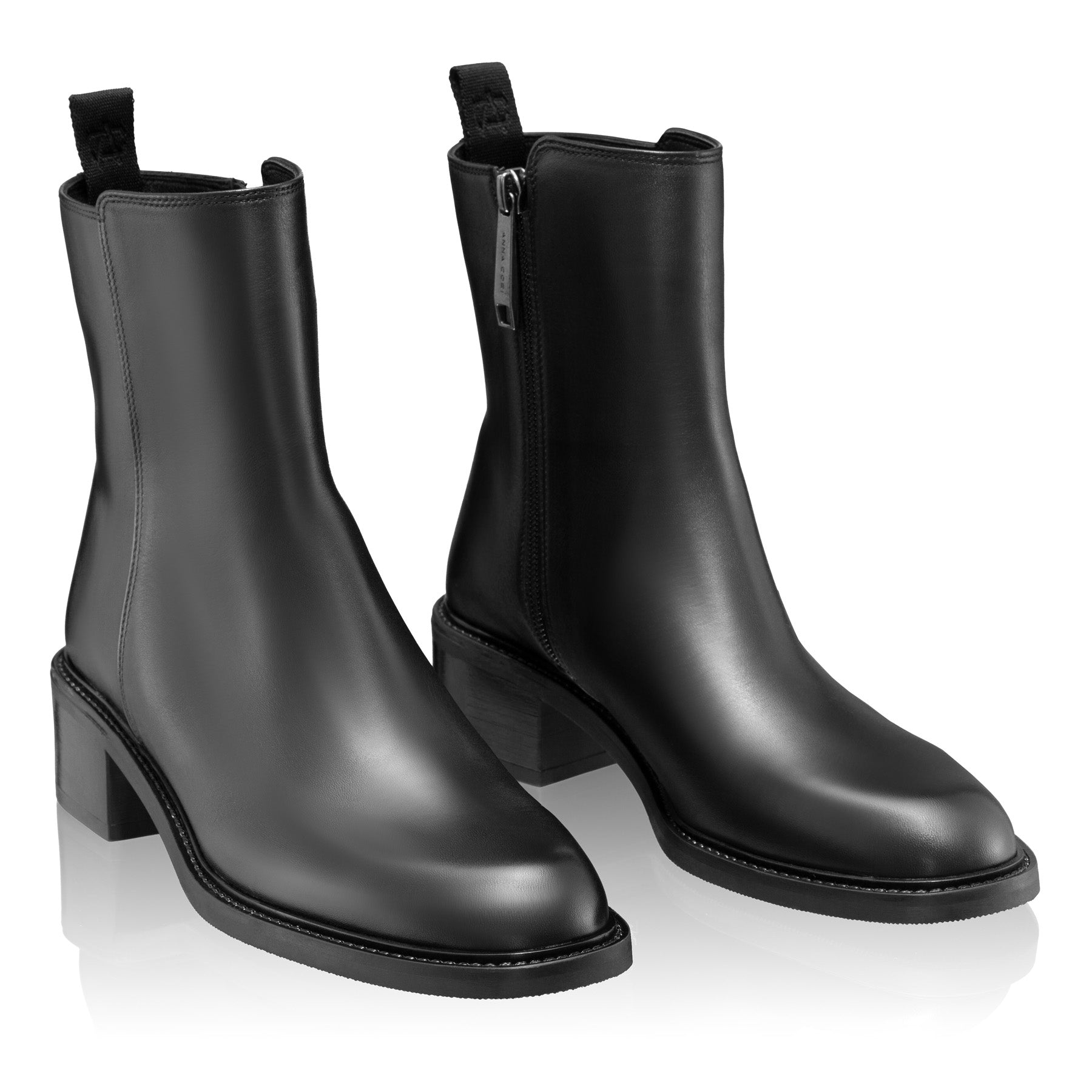 Ghete Dama 7844 Vitello Negru