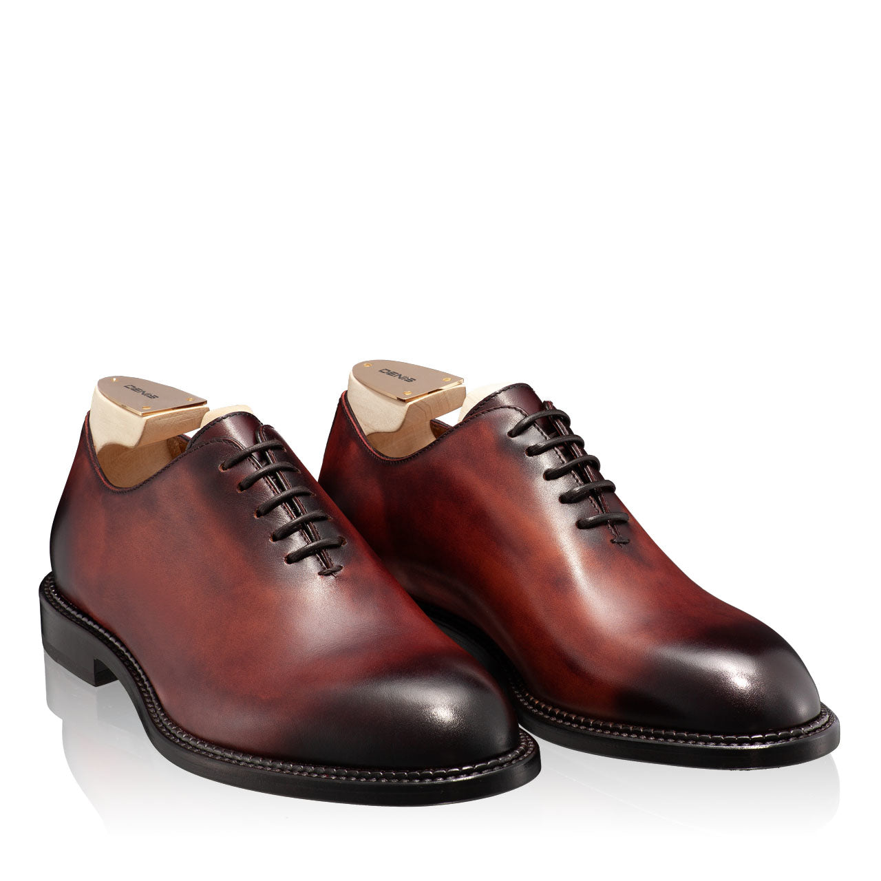 Pantofi Eleganti Barbati 7035 Vitello Bordo