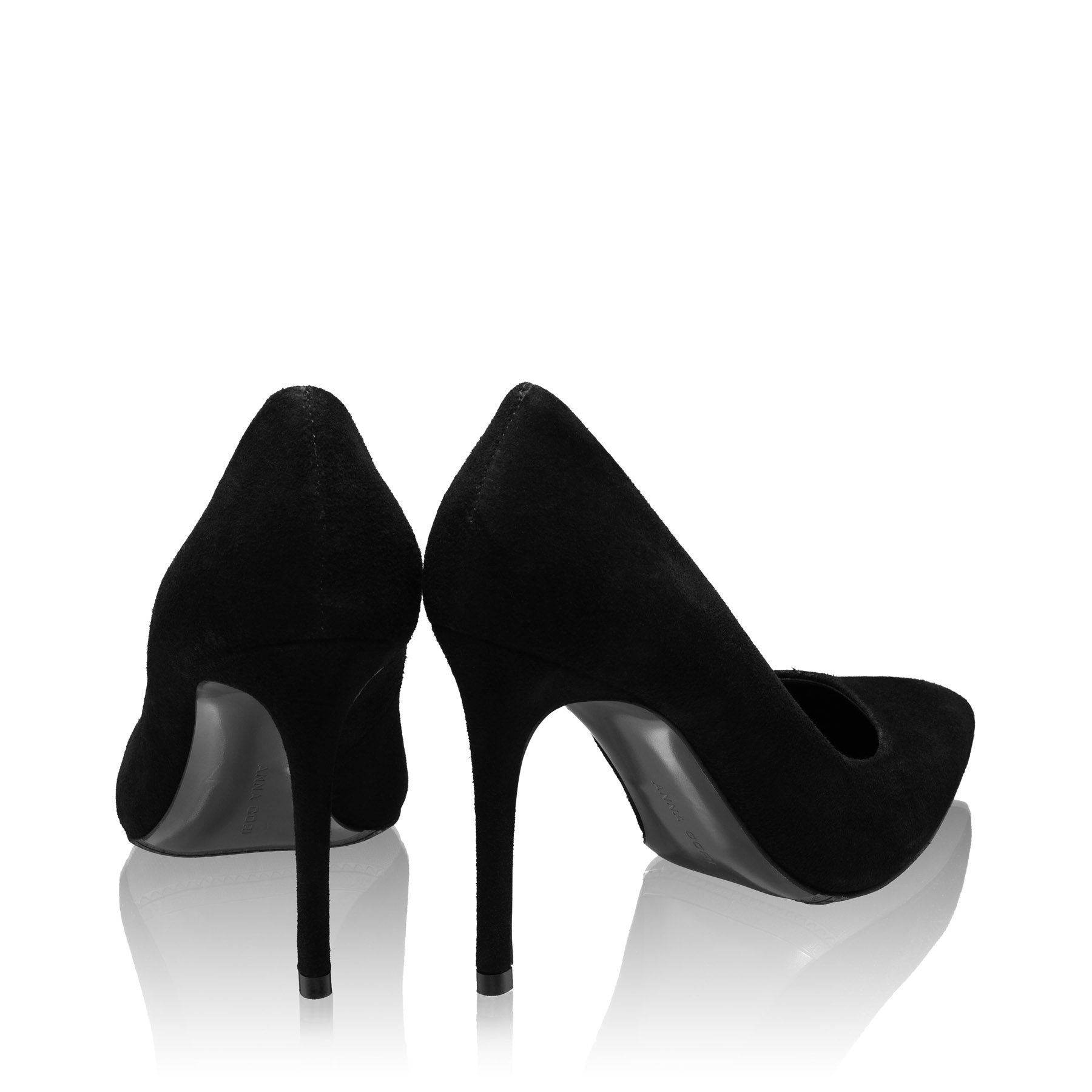 Pantofi Dama Eleganti 7868 Camoscio Negru