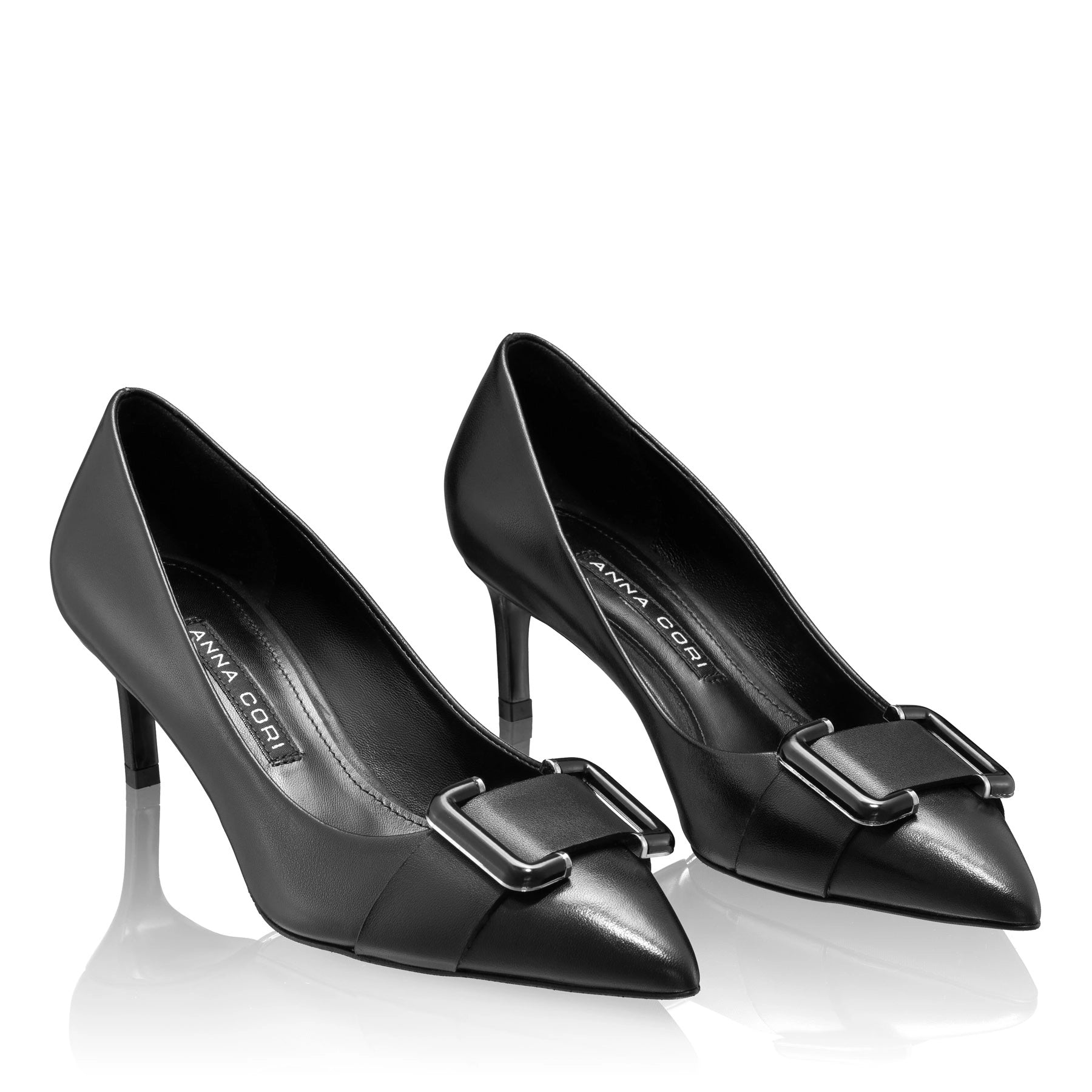 Pantofi Eleganti Dama 8225 Vitello Negru