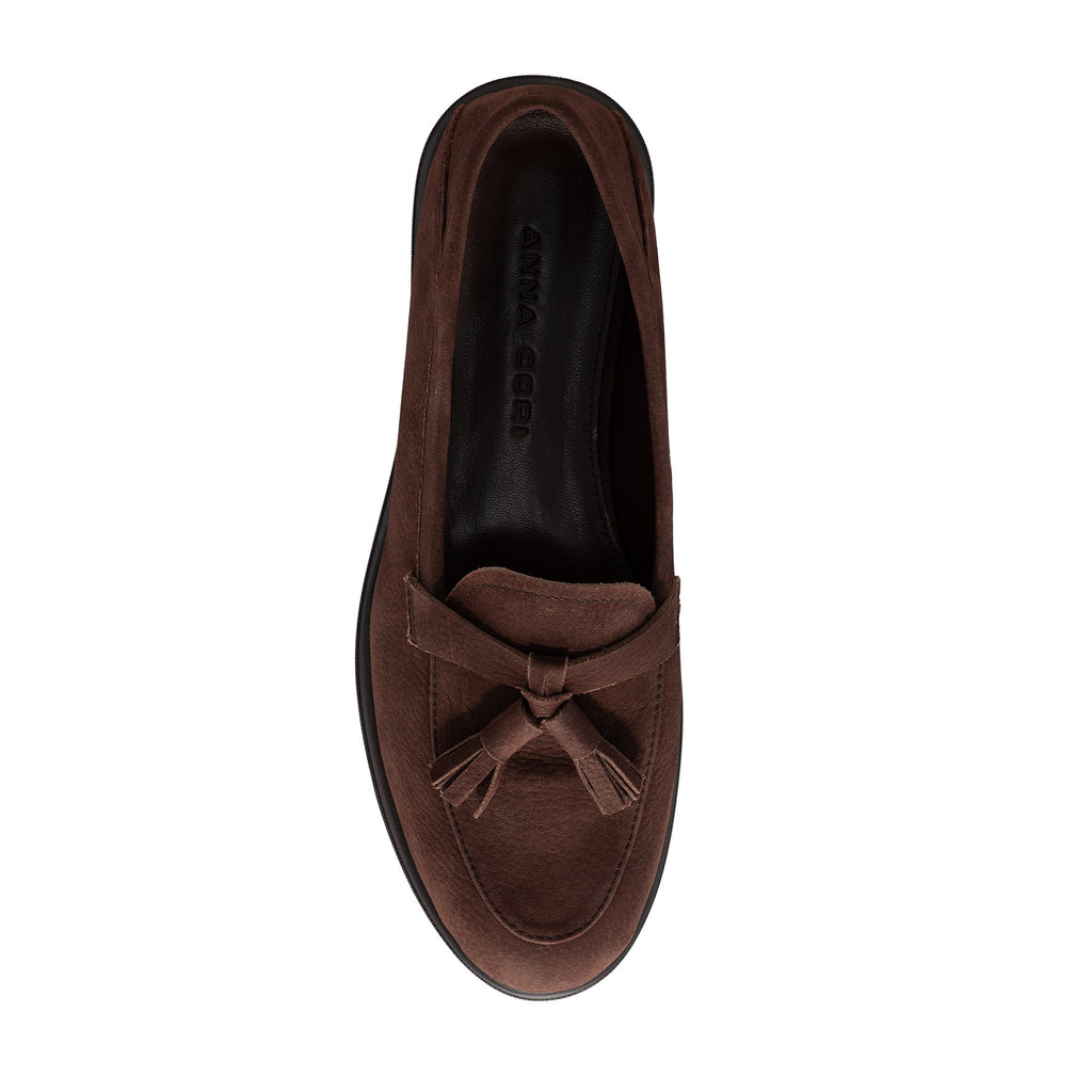 Pantofi Casual Dama 8002 Crosta Maro