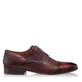 Pantofi Eleganti Barbati 6858 Vitello Foro Maro