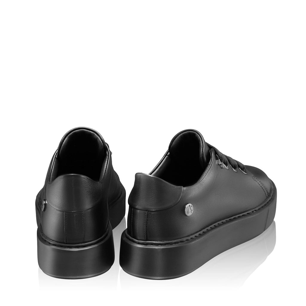 Pantofi Sport Dama 7117 Vitello Negru/negru
