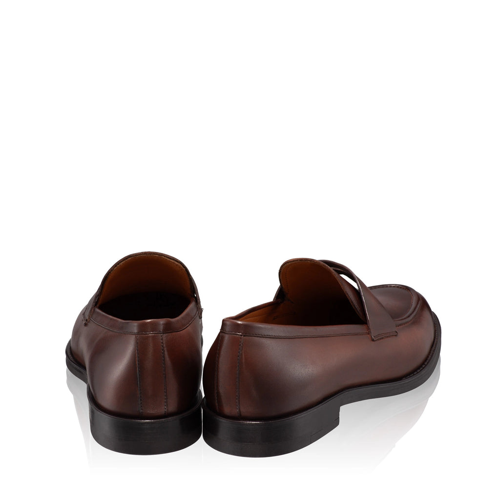Pantofi Eleganti Barbati 7617 Vitello Maro