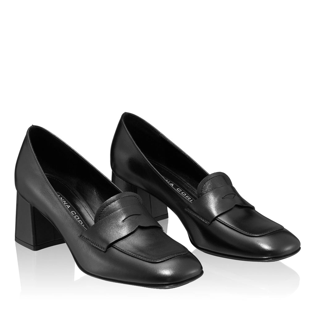 Pantofi Eleganti Dama 7577 Vitello Negru