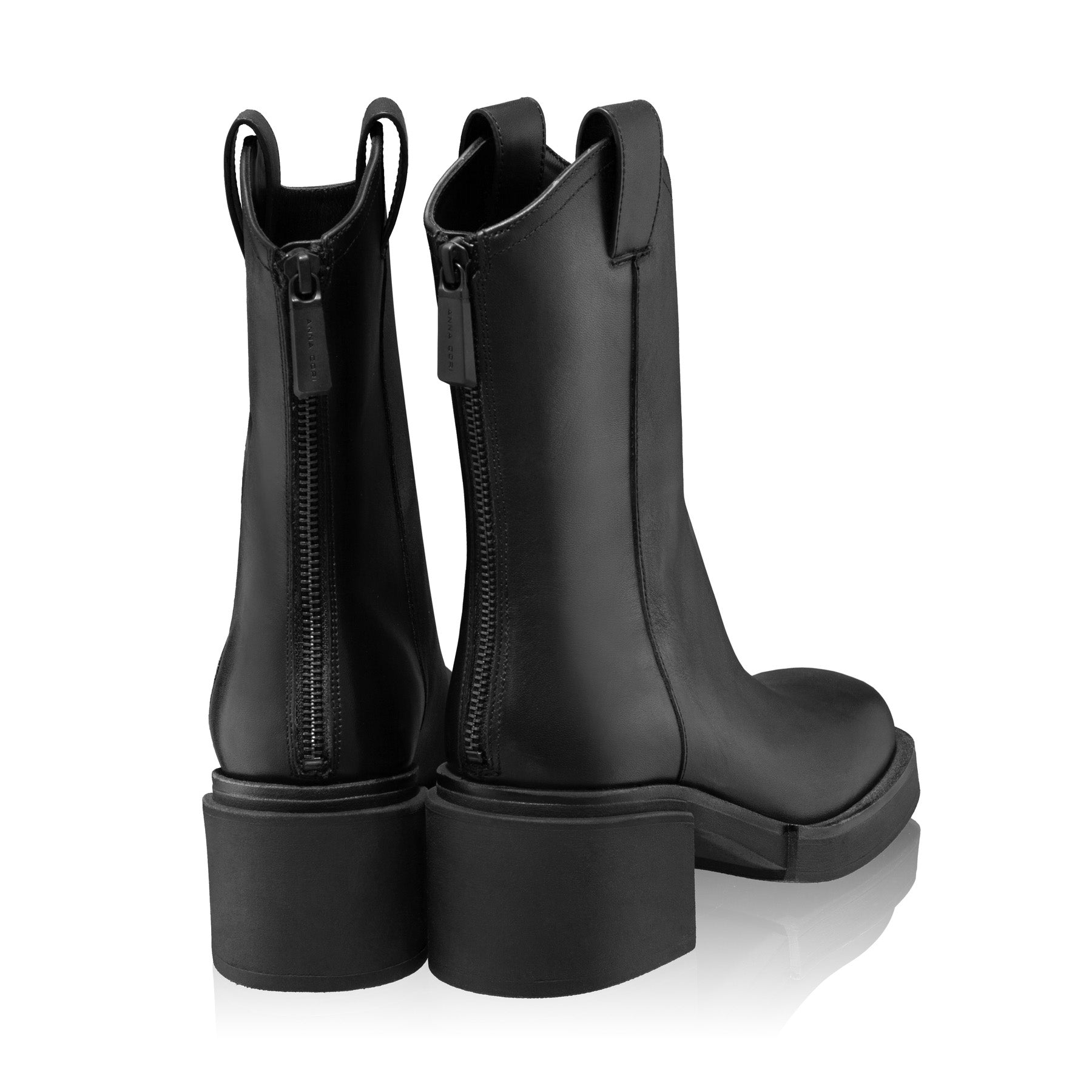 Ghete Dama 6435 Vitello Negru