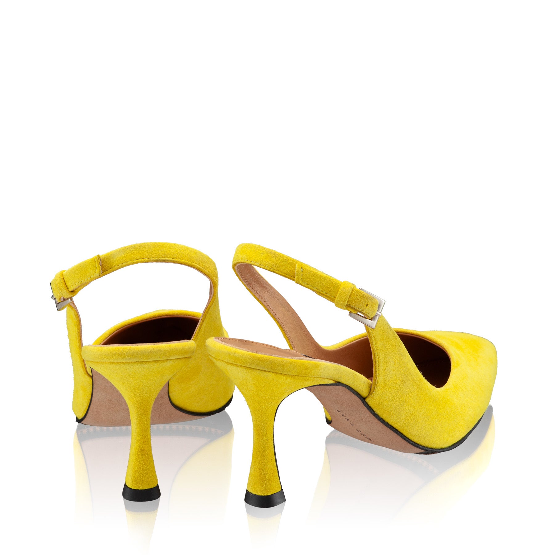 Pantofi Eleganti Dama 5728 Camoscio Galben