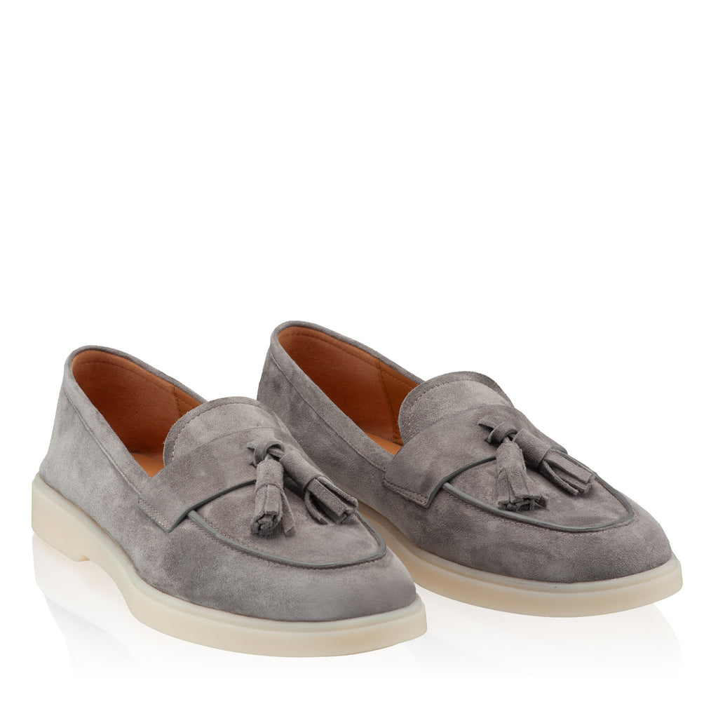 Pantofi Casual Dama 7517 Camoscio Gri