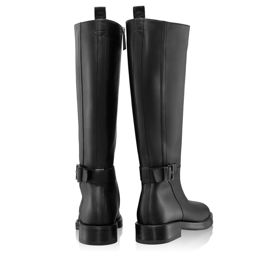 Cizme Dama 7930 Vitello Negru