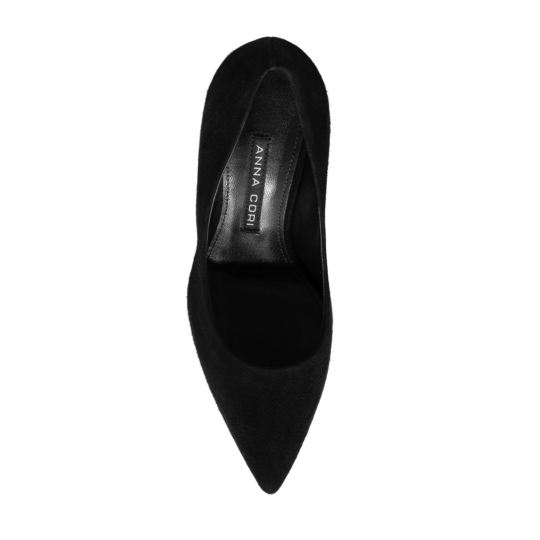 Pantofi Eleganti Dama 8026 Camoscio Negru