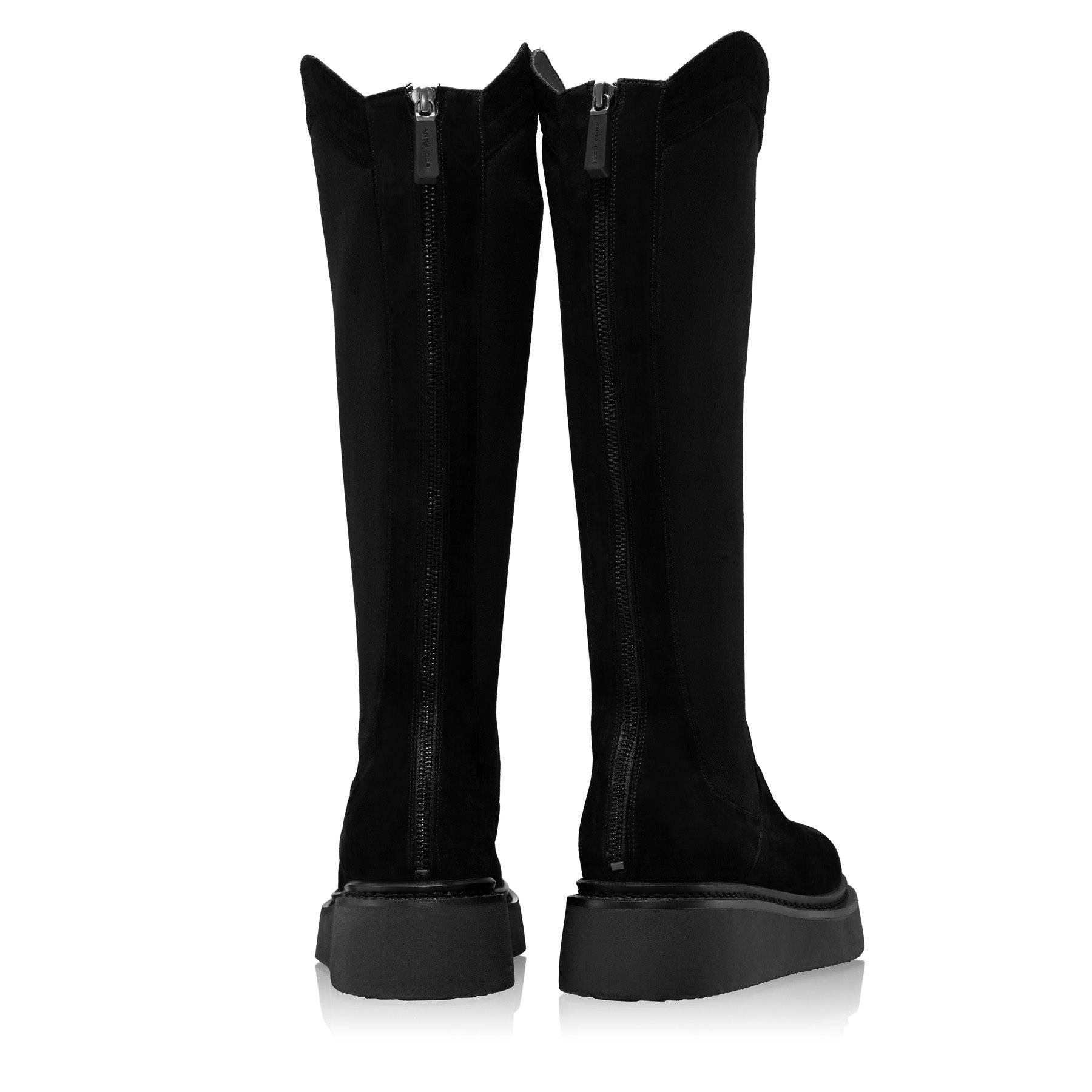 Cizme Dama 7937 Camoscio Negru