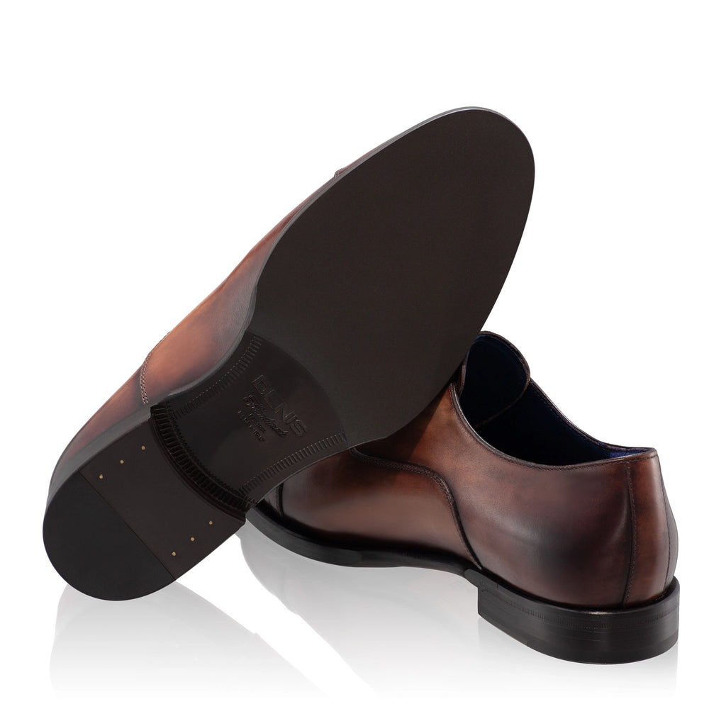 Pantofi Eleganti Barbati 7729 Vitello Maro