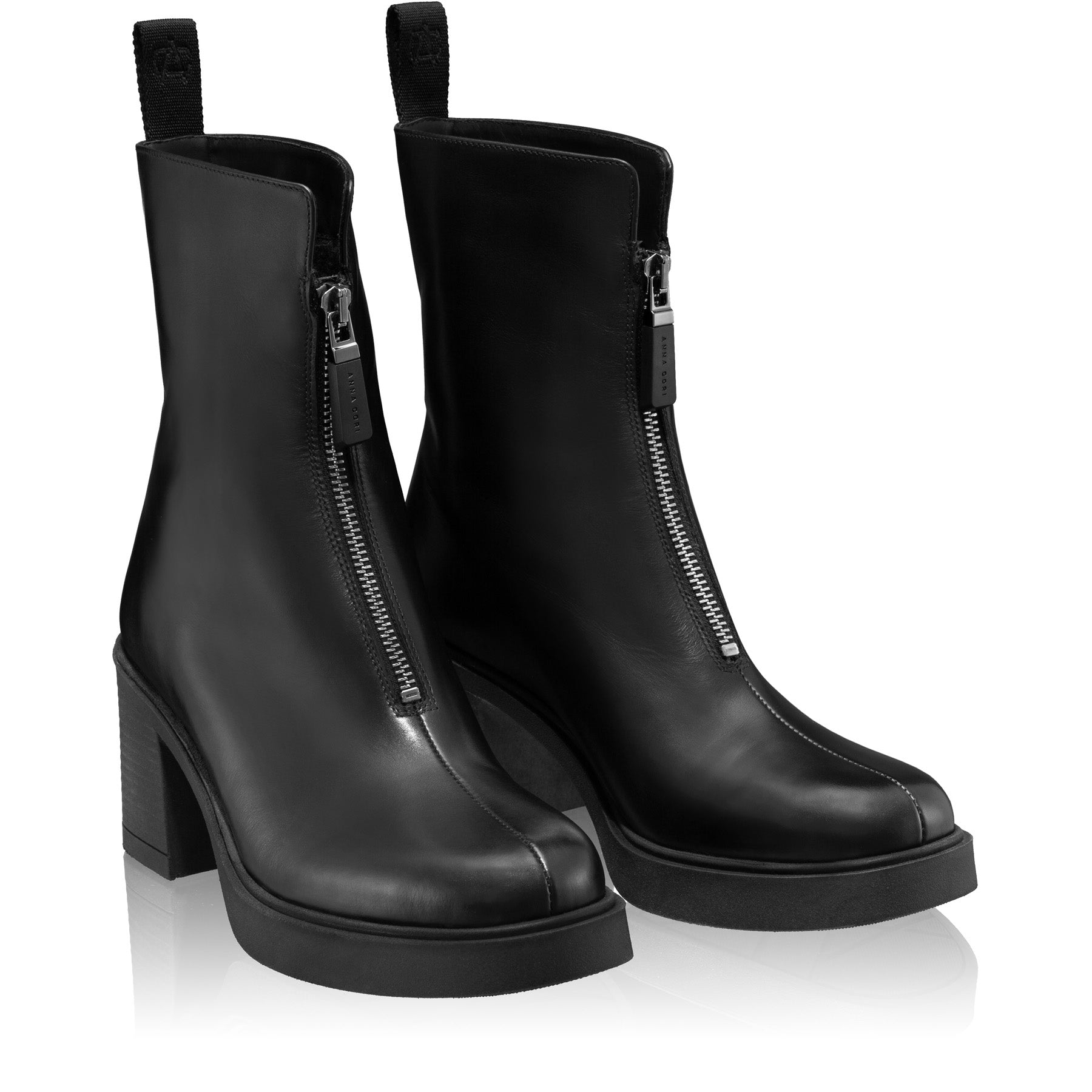 Ghete Dama 6480 Vitello Negru
