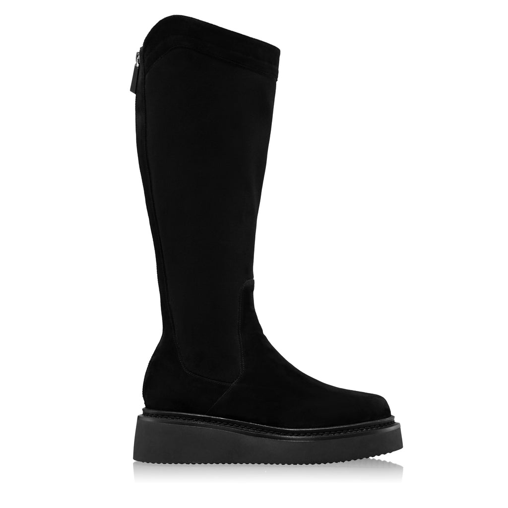 Cizme Dama 7937 Camoscio Negru