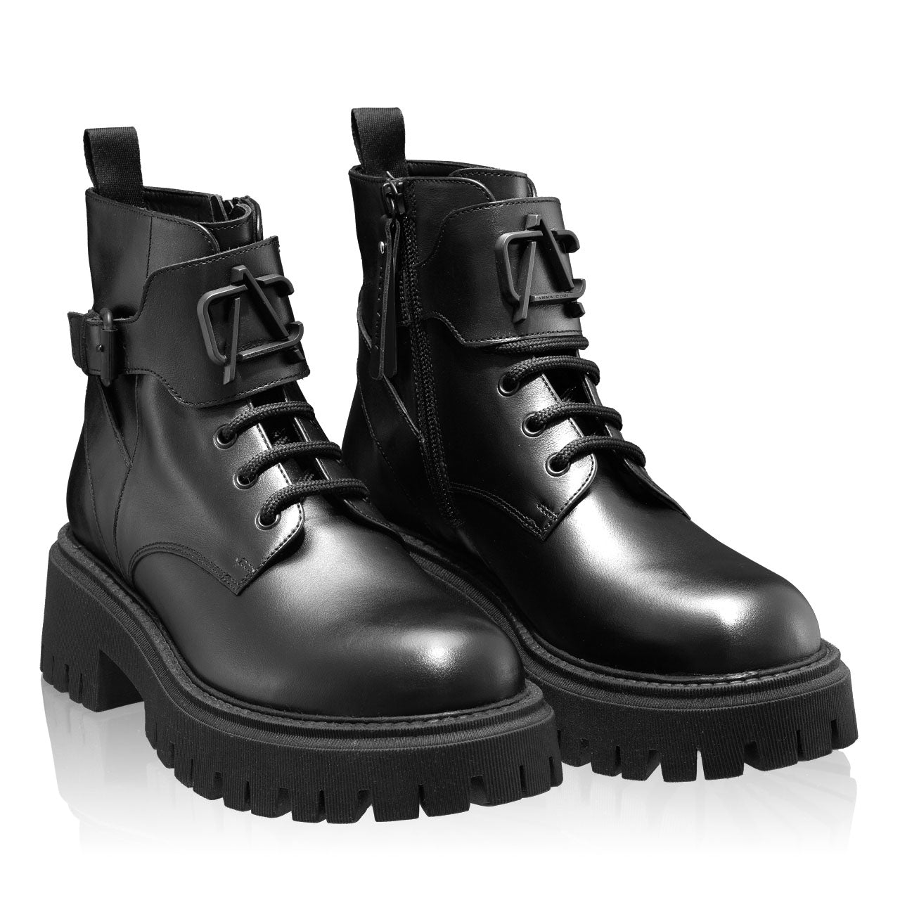Ghete Dama 7212 Vitello Negru