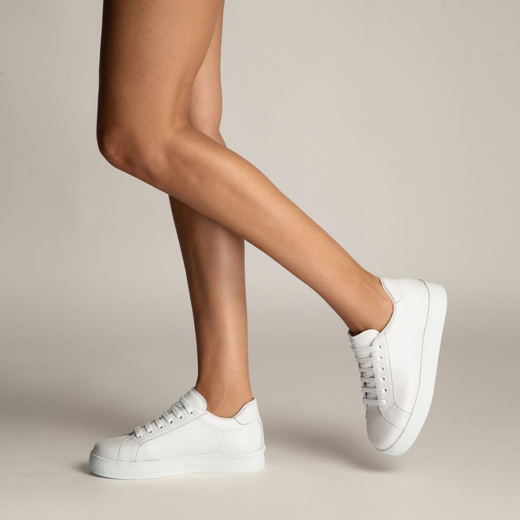 Pantofi Sport Dama 8017 Vitello Alb