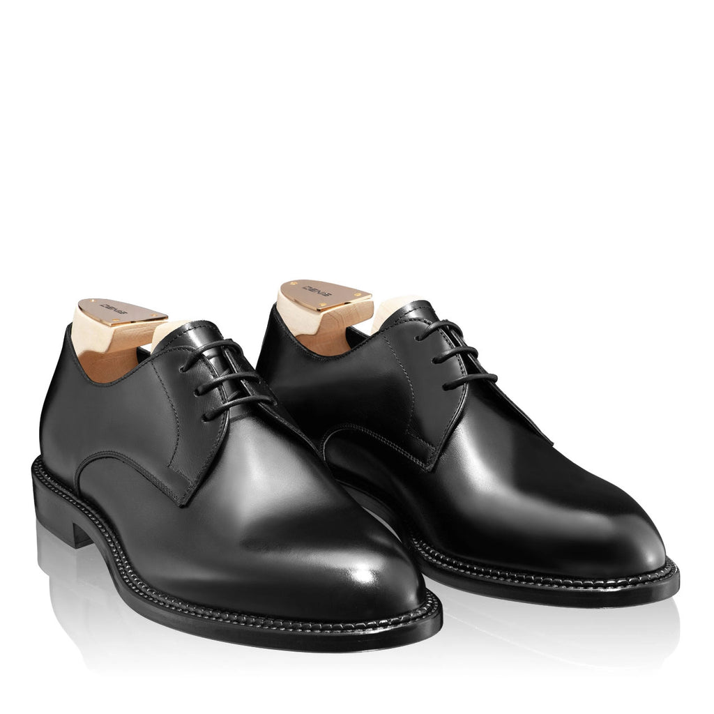 Pantofi Eleganti Barbati 7036 Vitello Negru