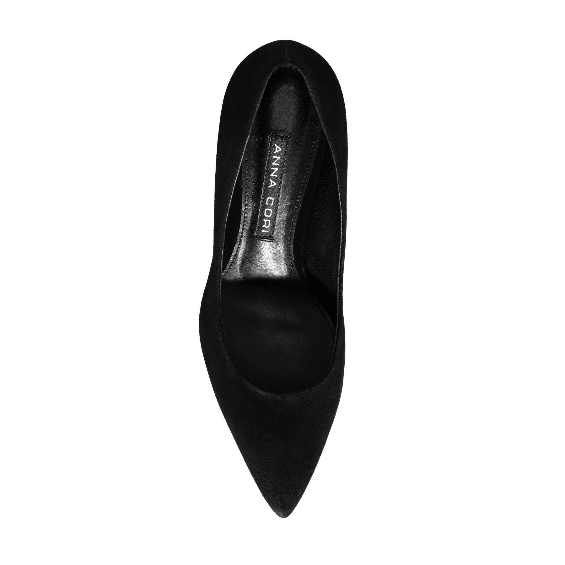 Pantofi Eleganti Dama 8087 Camoscio Negru