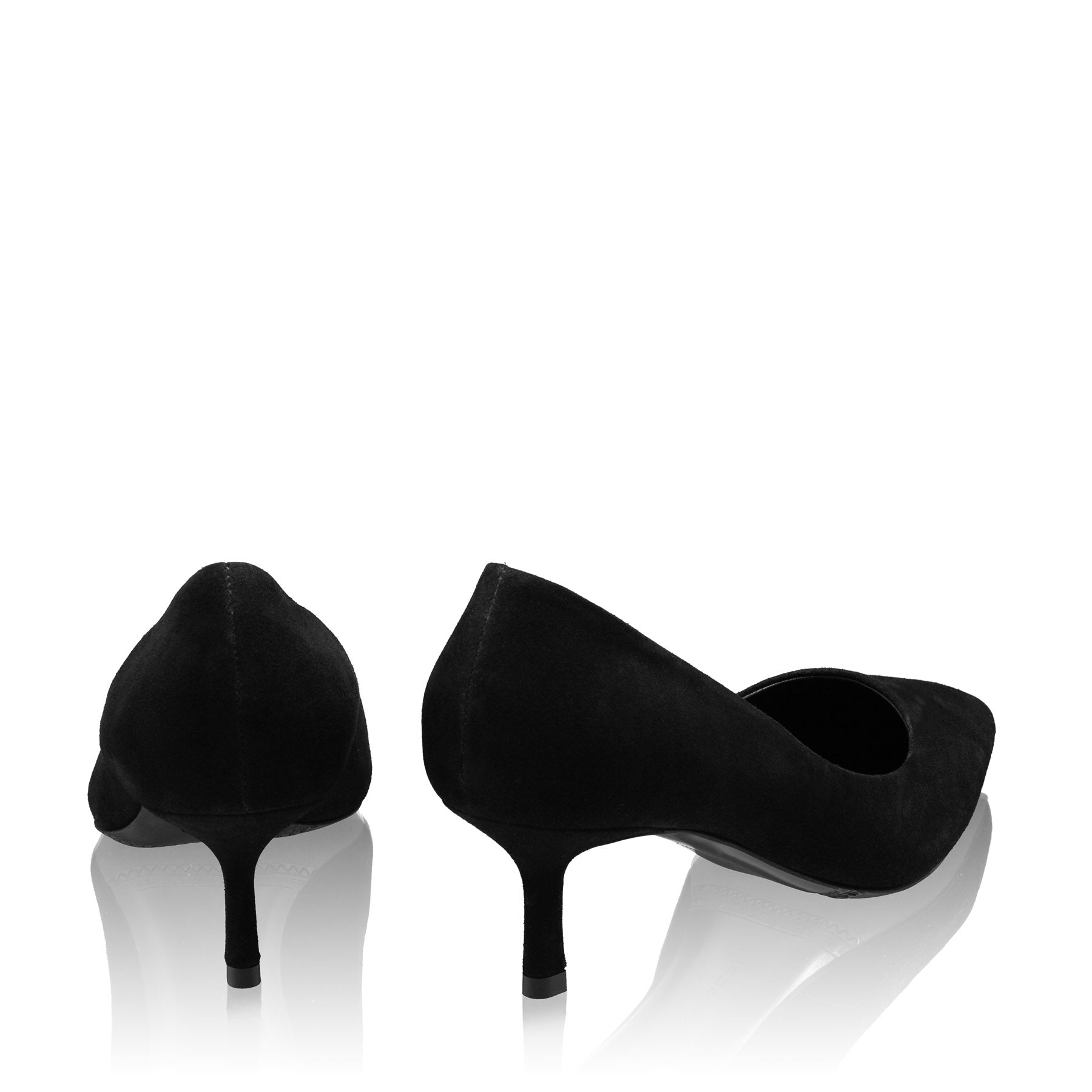 Pantofi Eleganti Dama 8087 Camoscio Negru