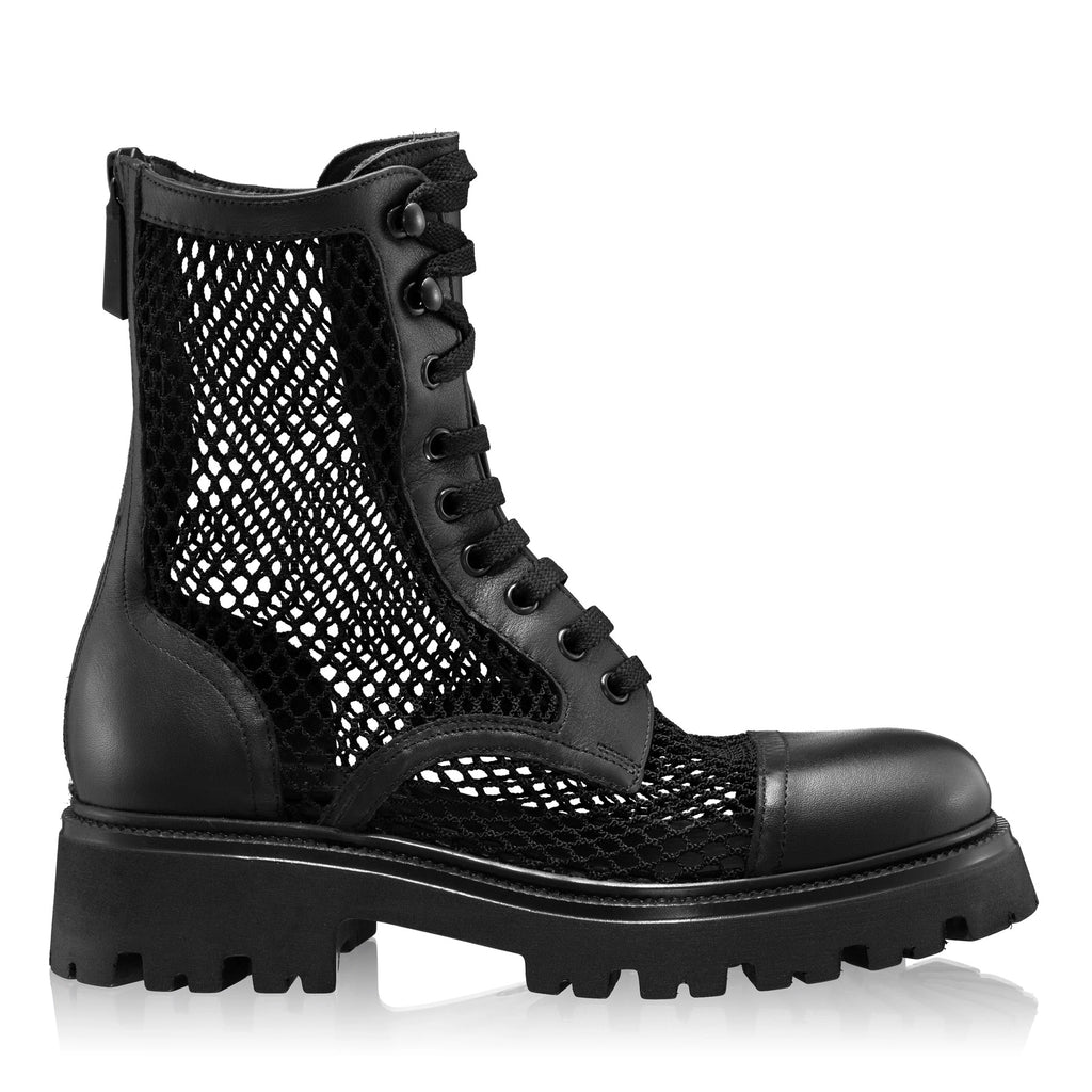 Ghete Dama 8118 Vitello+Rete Negru