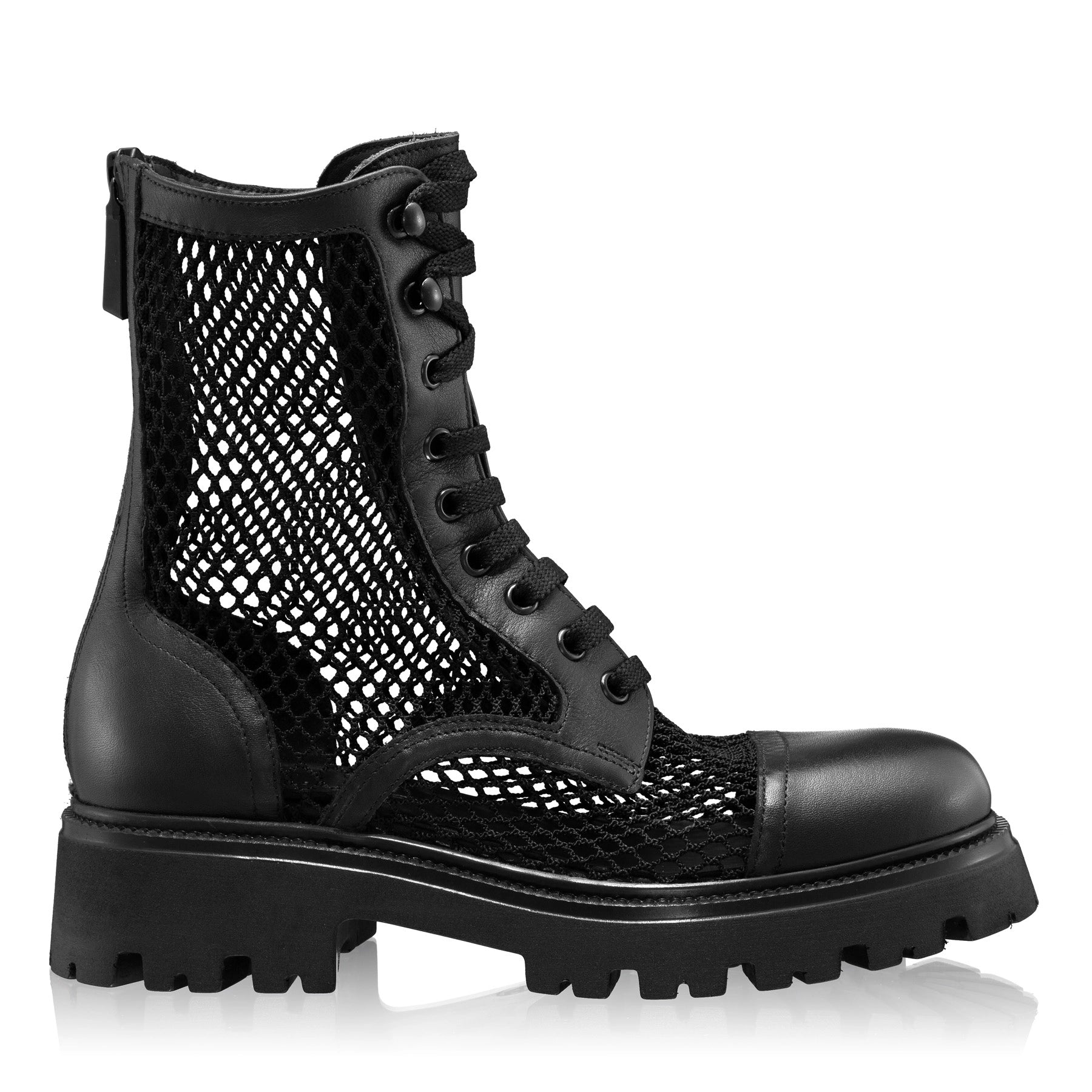 Ghete Dama 8118 Vitello+Rete Negru