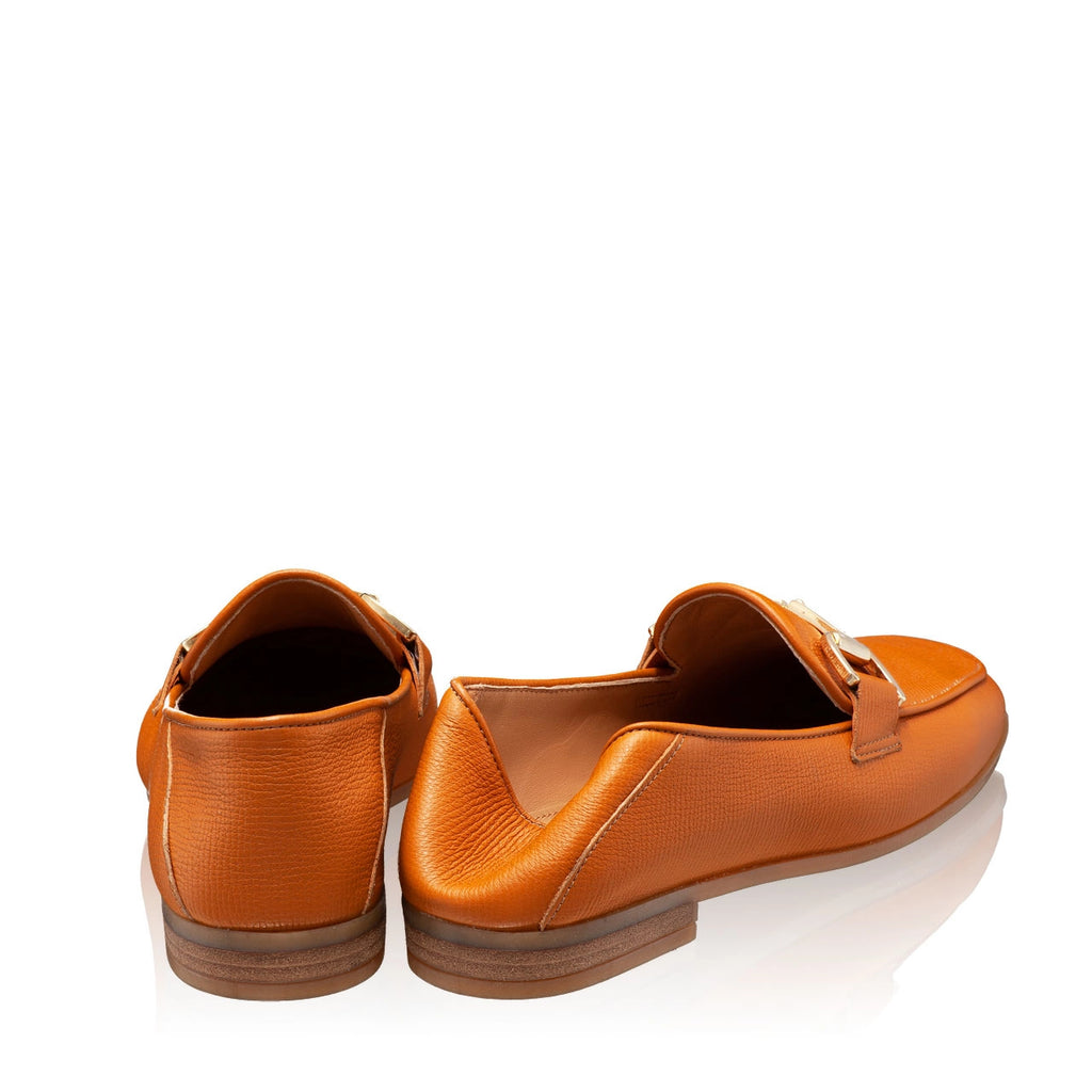 Pantofi Casual Dama 6221 Vitello Stamp Tabacco