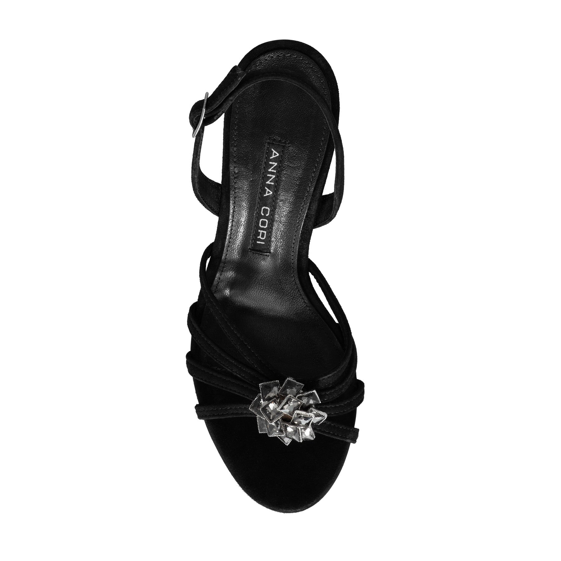 Sandale Dama 8029 Camoscio Negru