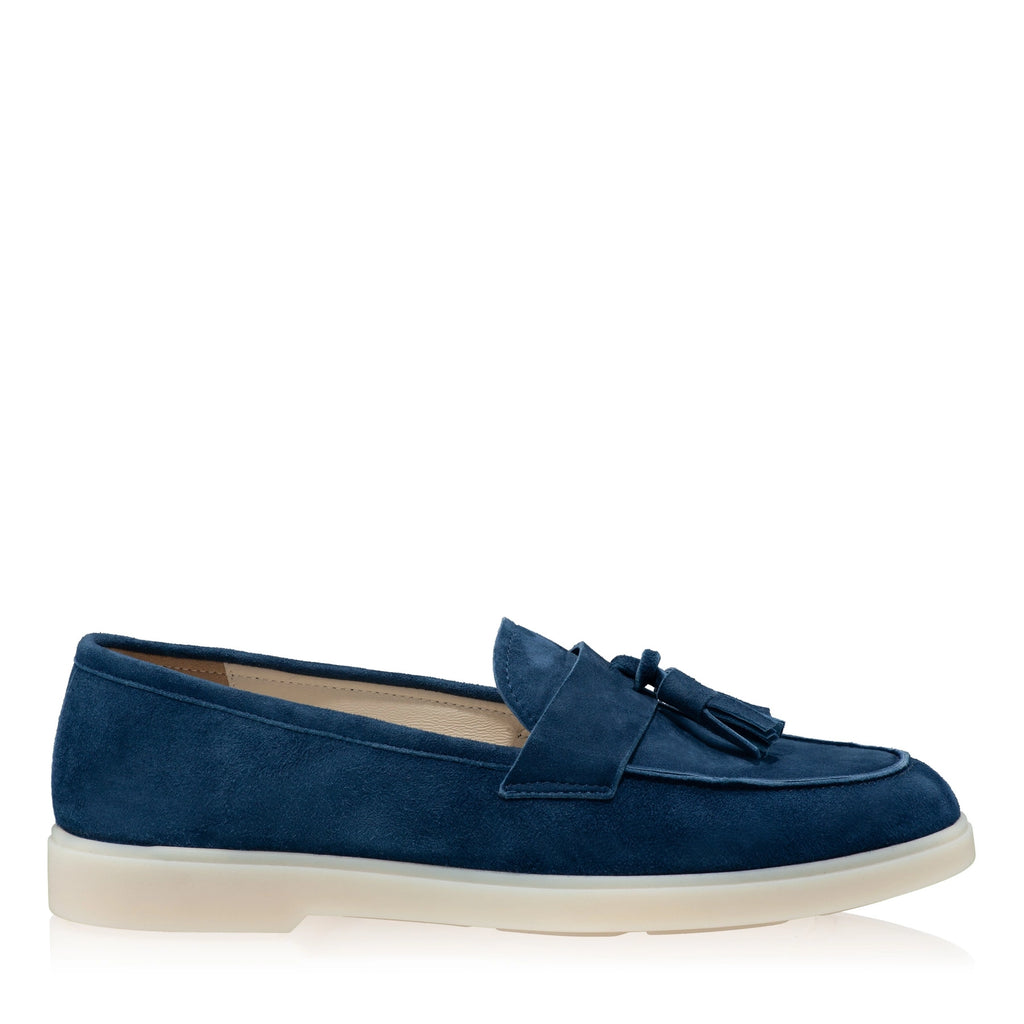 Pantofi Casual Dama 7517 Camoscio Blue