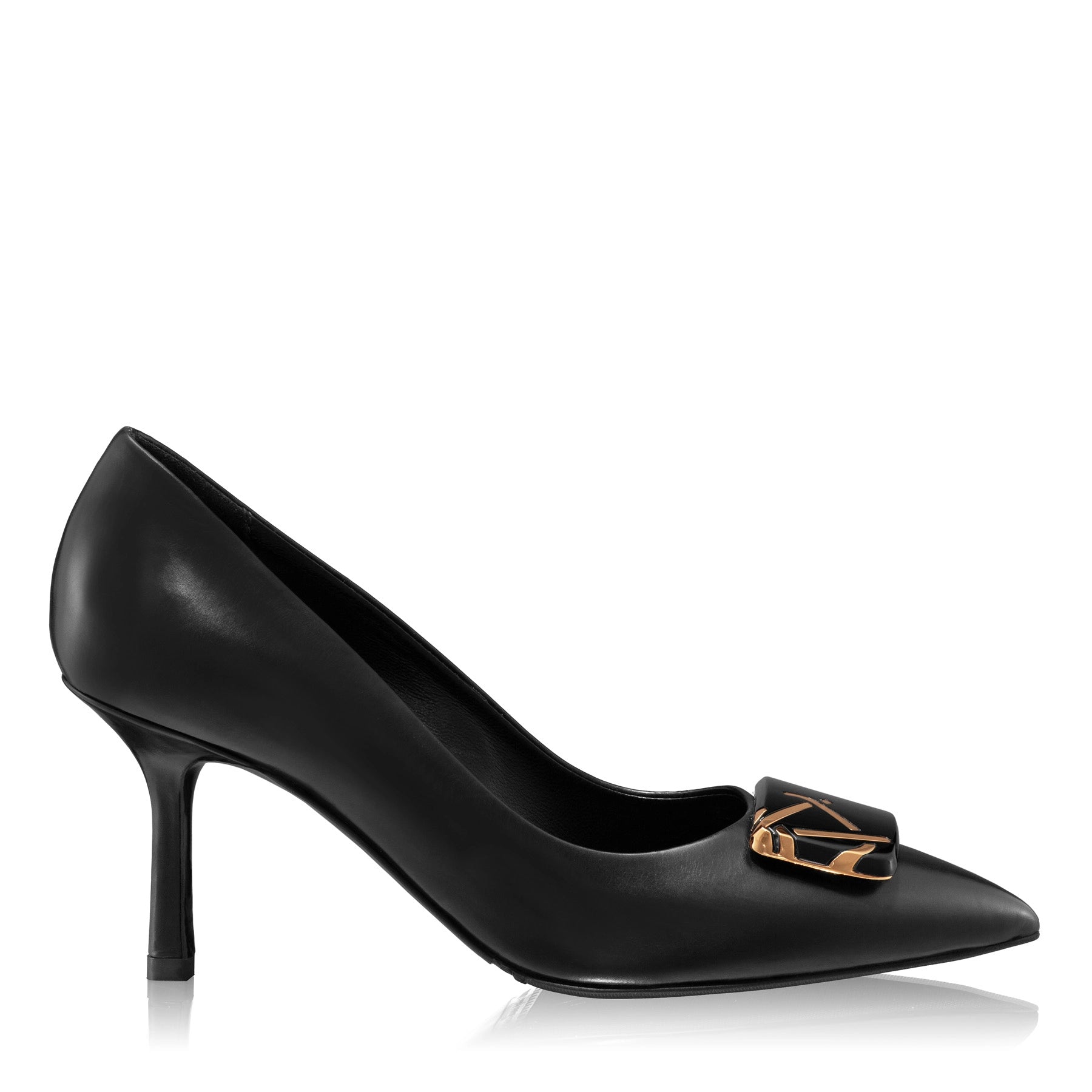 Pantofi Eleganti Dama 8010 Vitello Negru