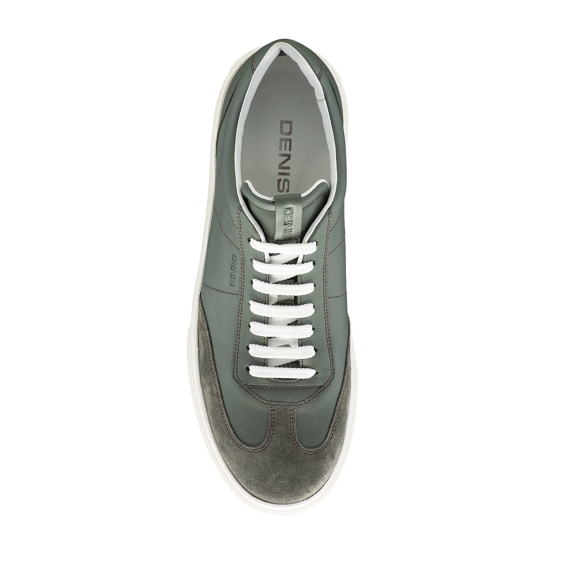 Pantofi Sport Barbati 7312 Vitello + Crosta Verde